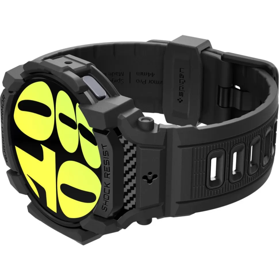 Spigen Galaxy Watch 7 44Mm*RUGGED ARMOR ”PRO” SAMSUNG GALAXY WATCH 7 (44 MM) MATTE BLACK