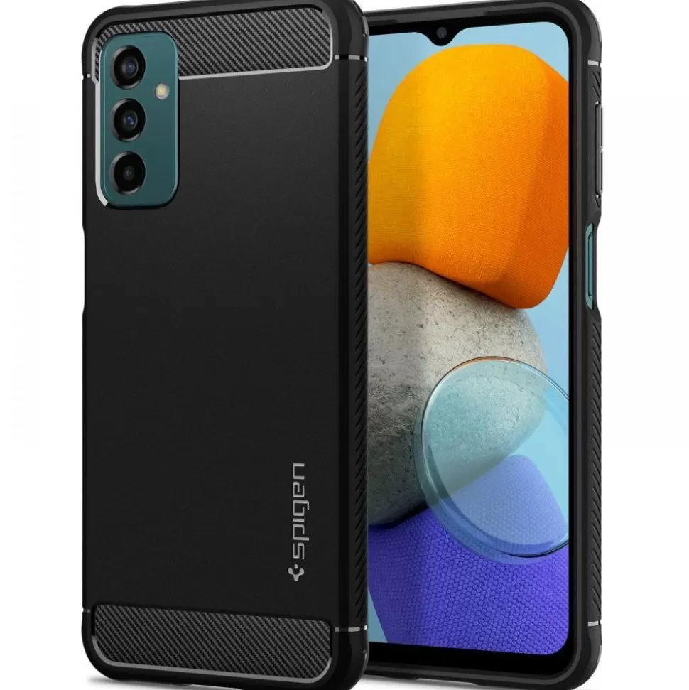 Spigen Galaxy M23*Rugged Armor Samsung Galaxy M23 5G Etui Matte Etui Black