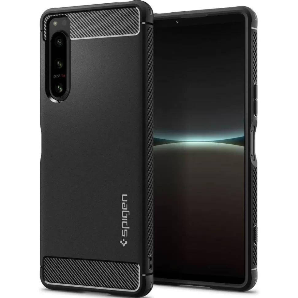 Spigen Xperia 5 Iv*RUGGED ARMOR SONY XPERIA 5 IV ETUI MATTE BLACK