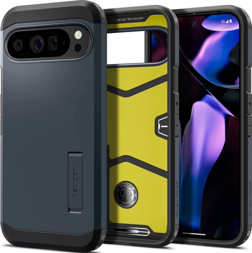 Spigen Pixel 9 Pro Xl*TOUGH ARMOR GOOGLE PIXEL 9 PRO XL METAL SLATE Szary
