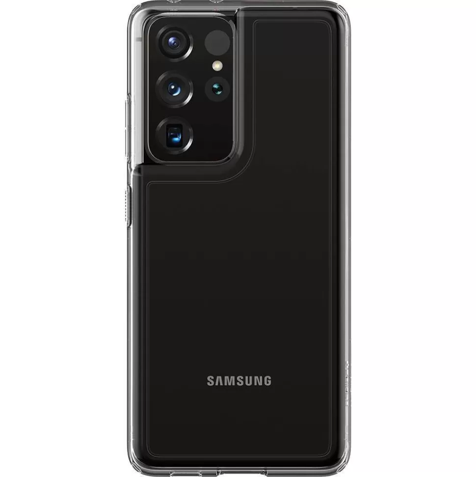 Spigen Galaxy S21 Ultra*Ultra Hybrid Samsung S21 Ultra Etui Crystal Przezroczyste Clear Case Przezroczysty
