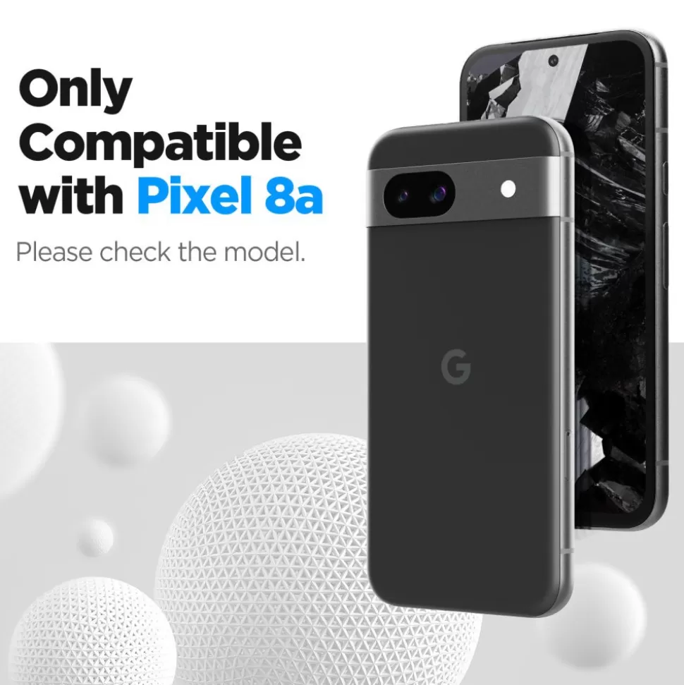 Spigen Pixel 8A*SZKŁO HARTOWANE ALM GLAS.TR 2-PACK GOOGLE PIXEL 8A CLEAR