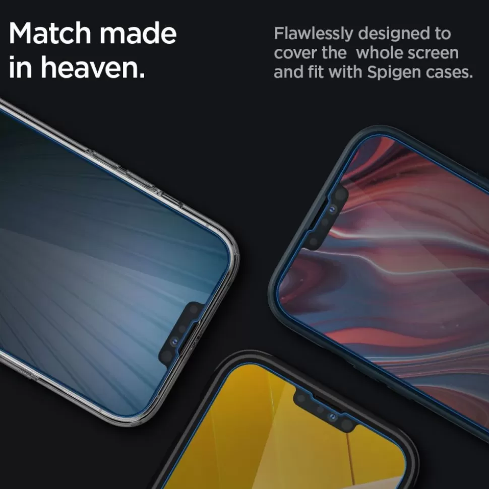 Spigen Iphone 13 | Iphone 13 Pro*SZKŁO HARTOWANE Apple iPhone 13 / 13 Pro GLAS.TR Slim Privacy Glass
