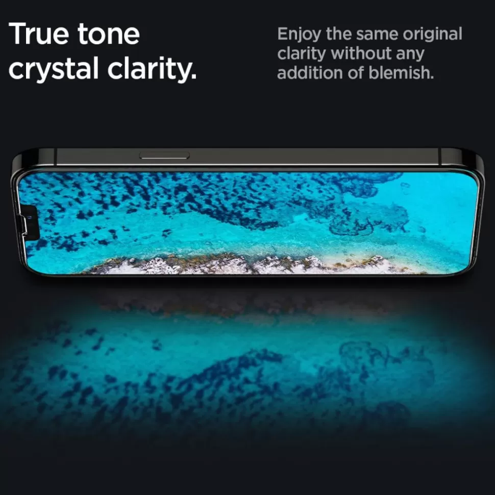Spigen Iphone 13 | Iphone 13 Pro*SZKŁO HARTOWANE Apple iPhone 13 / 13 Pro GLAS.TR Slim Privacy Glass