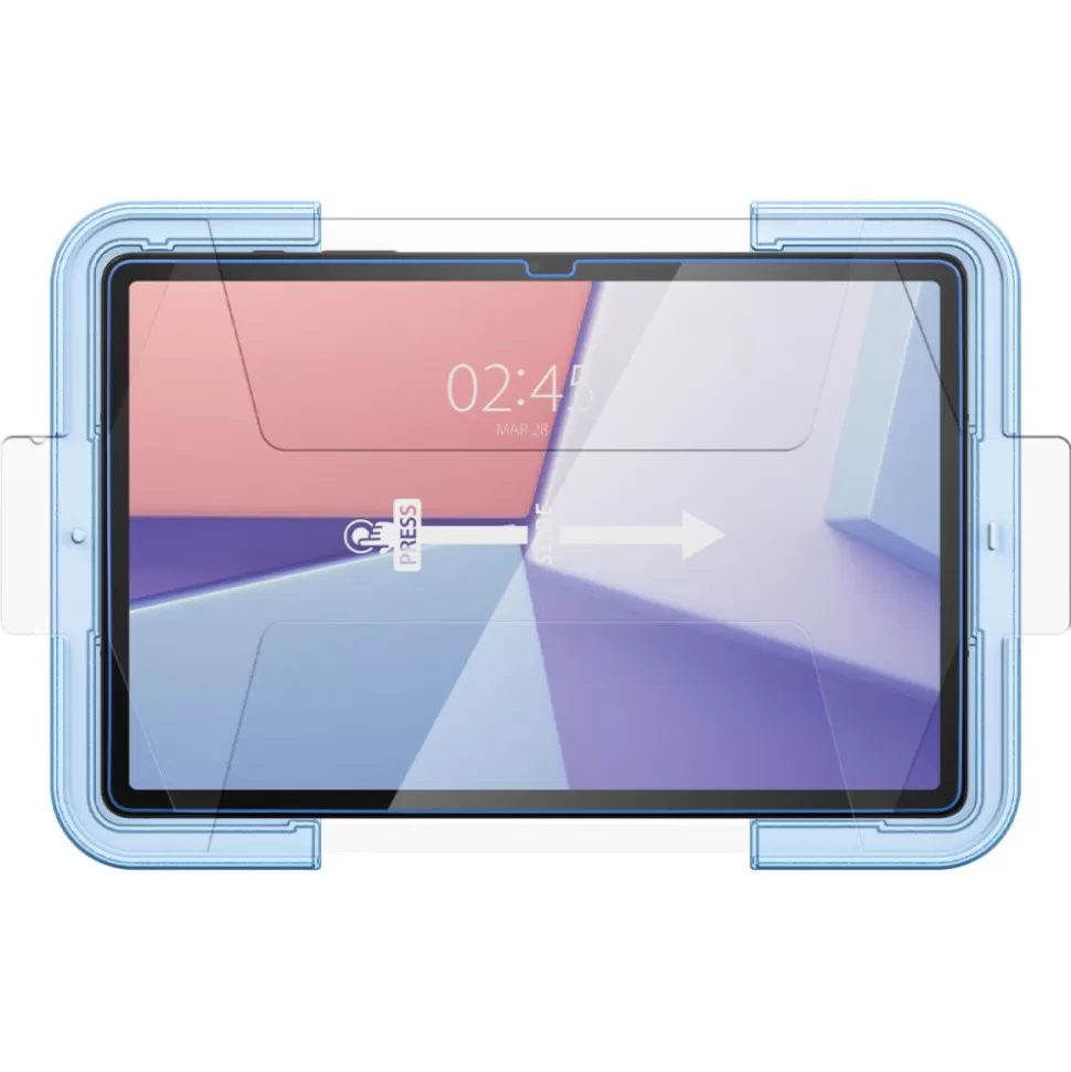 Spigen Galaxy Tab S9 Plus*Szkło Hartowane Glas.tr ”ez Fit” Galaxy Tab S9+ Plus 12.4 X810 / X816B Clear