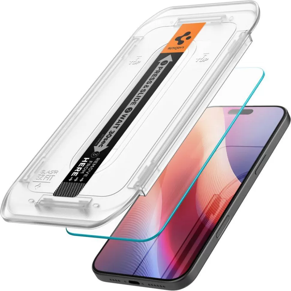 Spigen Iphone 16 Pro Max*SZKŁO HARTOWANE GLAS.TR ”EZ FIT” IPHONE 16 PRO MAX CLEAR