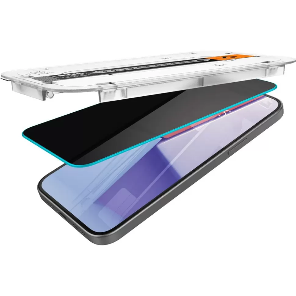Spigen Iphone 15 Pro Max*Szkło Hartowane Glas.tr ”ez Fit” iPhone 15 Pro Max Privacy