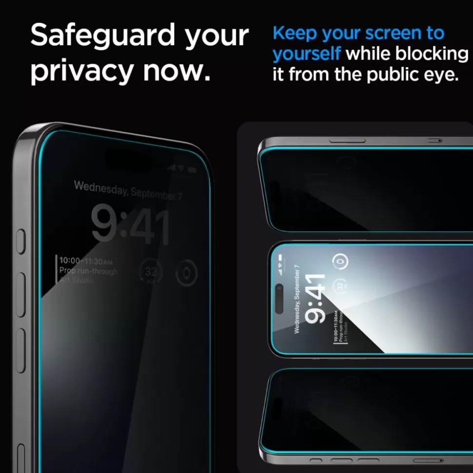 Spigen Iphone 15 Pro Max*Szkło Hartowane Glas.tr ”ez Fit” iPhone 15 Pro Max Privacy