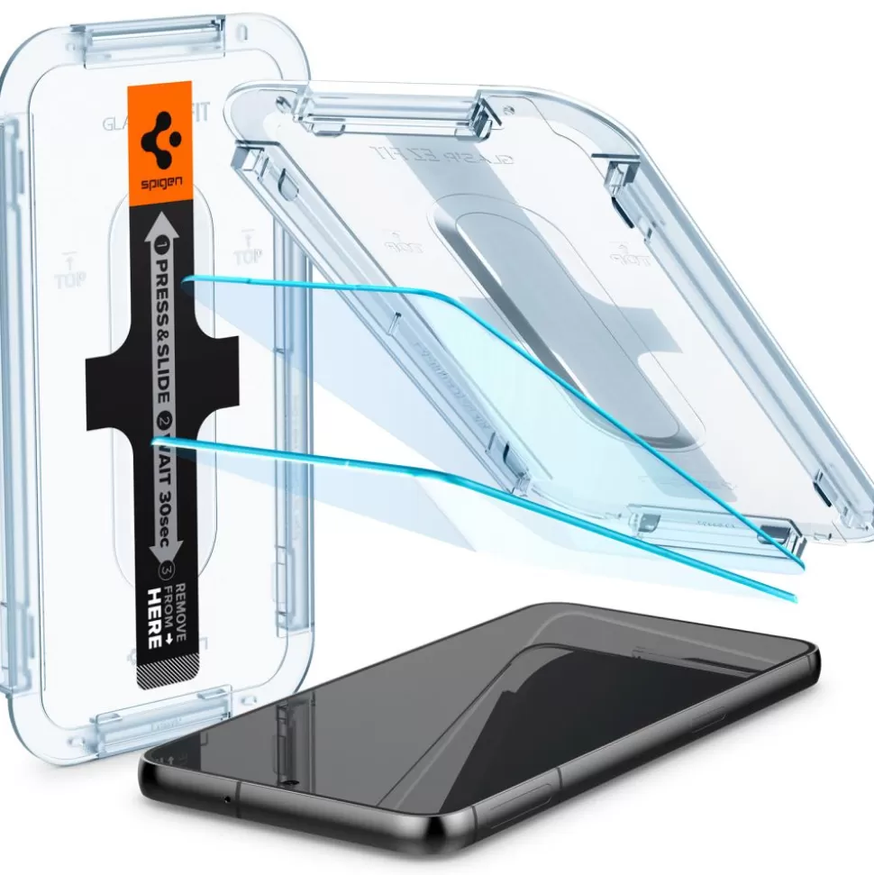 Spigen Galaxy S23 Plus*Szkło Hartowane Glas.tr ”ez Fit” 2-pack Galaxy S23 Plus Clear