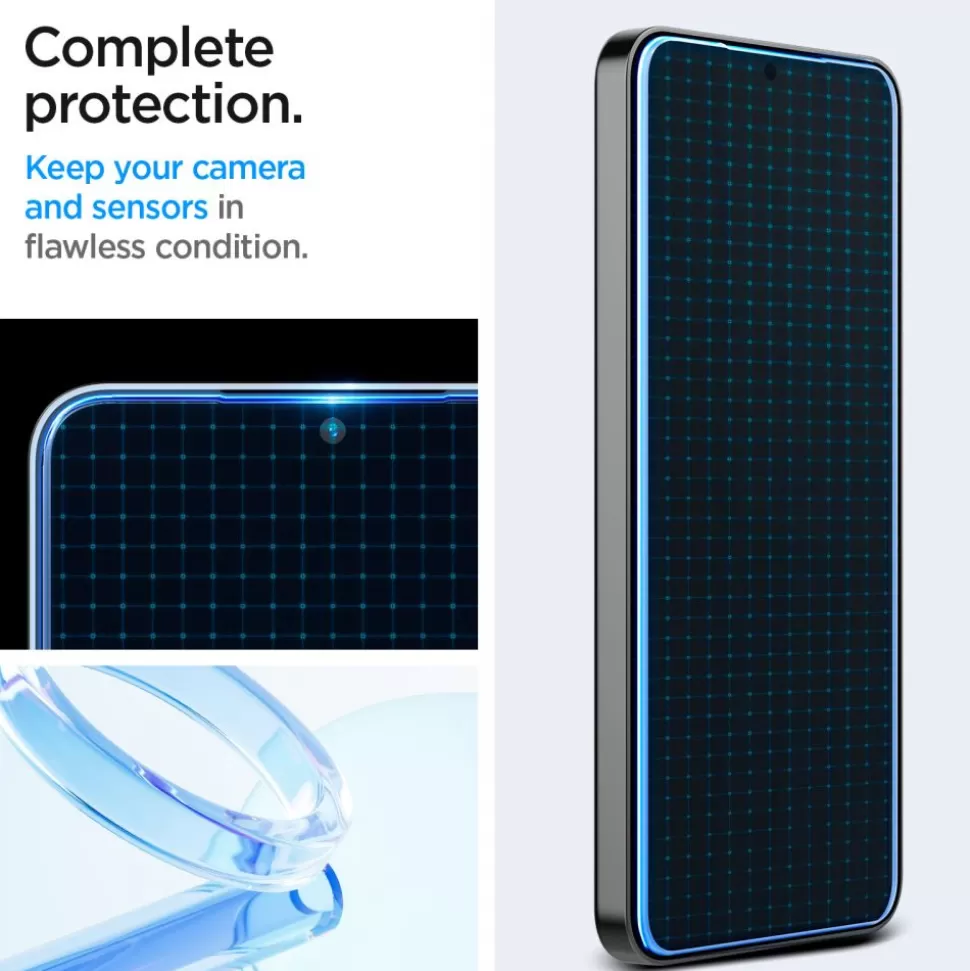 Spigen Galaxy S24*Szkło Hartowane Glas.tr ”ez Fit” 2-pack Samsung Galaxy S24 Clear