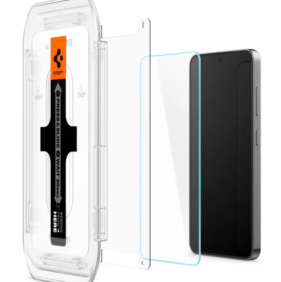 Spigen Galaxy S24*Szkło Hartowane Glas.tr ”ez Fit” 2-pack Samsung Galaxy S24 Clear