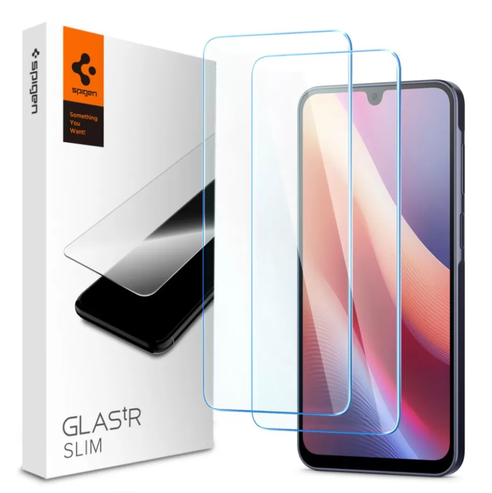 Spigen Galaxy A16 4G / 5G*SZKŁO HARTOWANE GLAS.TR SLIM 2-PACK GALAXY A16 4G / 5G CLEAR