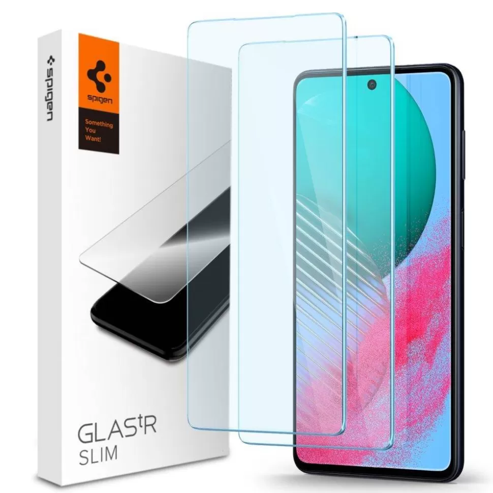 Spigen Galaxy M54 5G*Szkło Hartowane Glas.tr Slim 2-pack Samsung M54 5G Clear