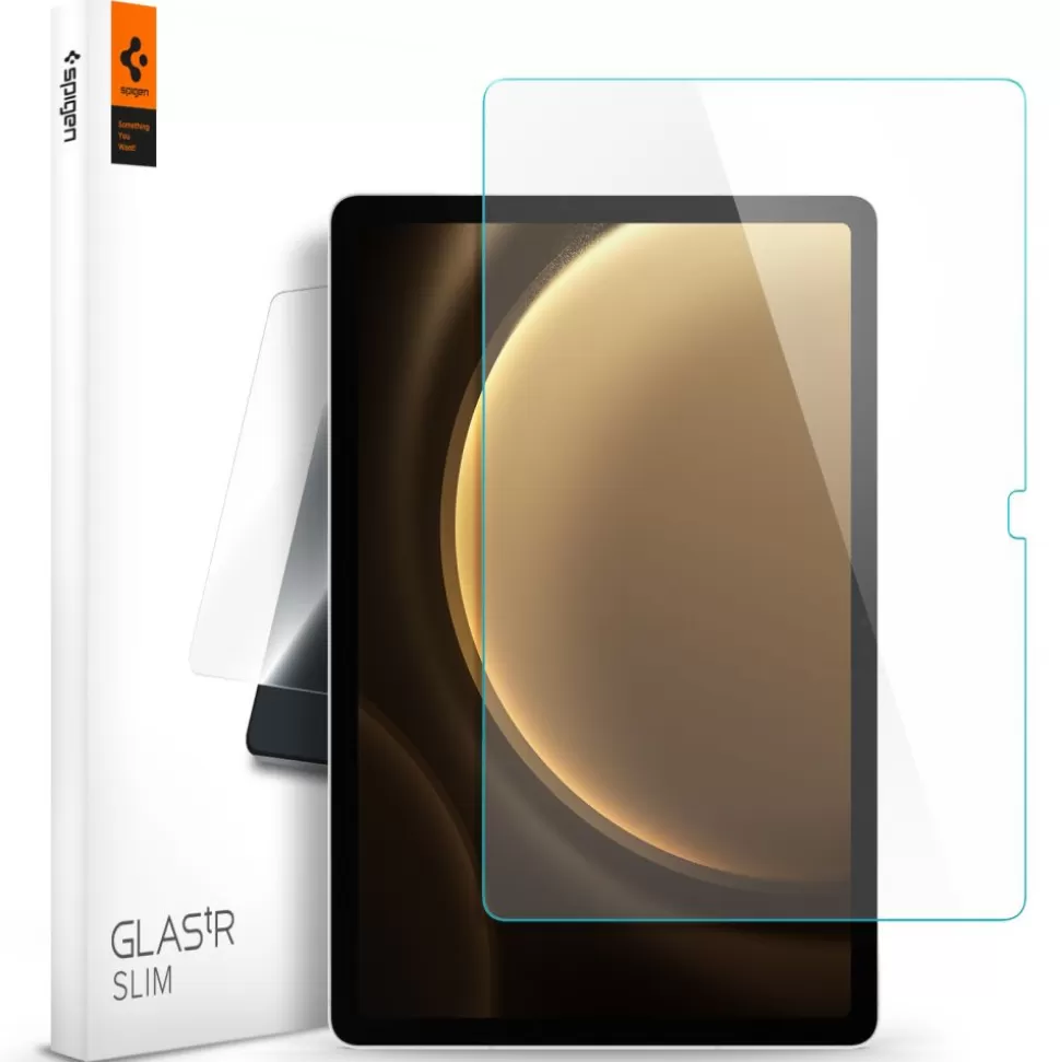 Spigen Galaxy Tab S9 Fe*Szkło Hartowane Glas.tr Slim Samsung Galaxy Tab S9 Fe 10.9 X510 / X516b Clear