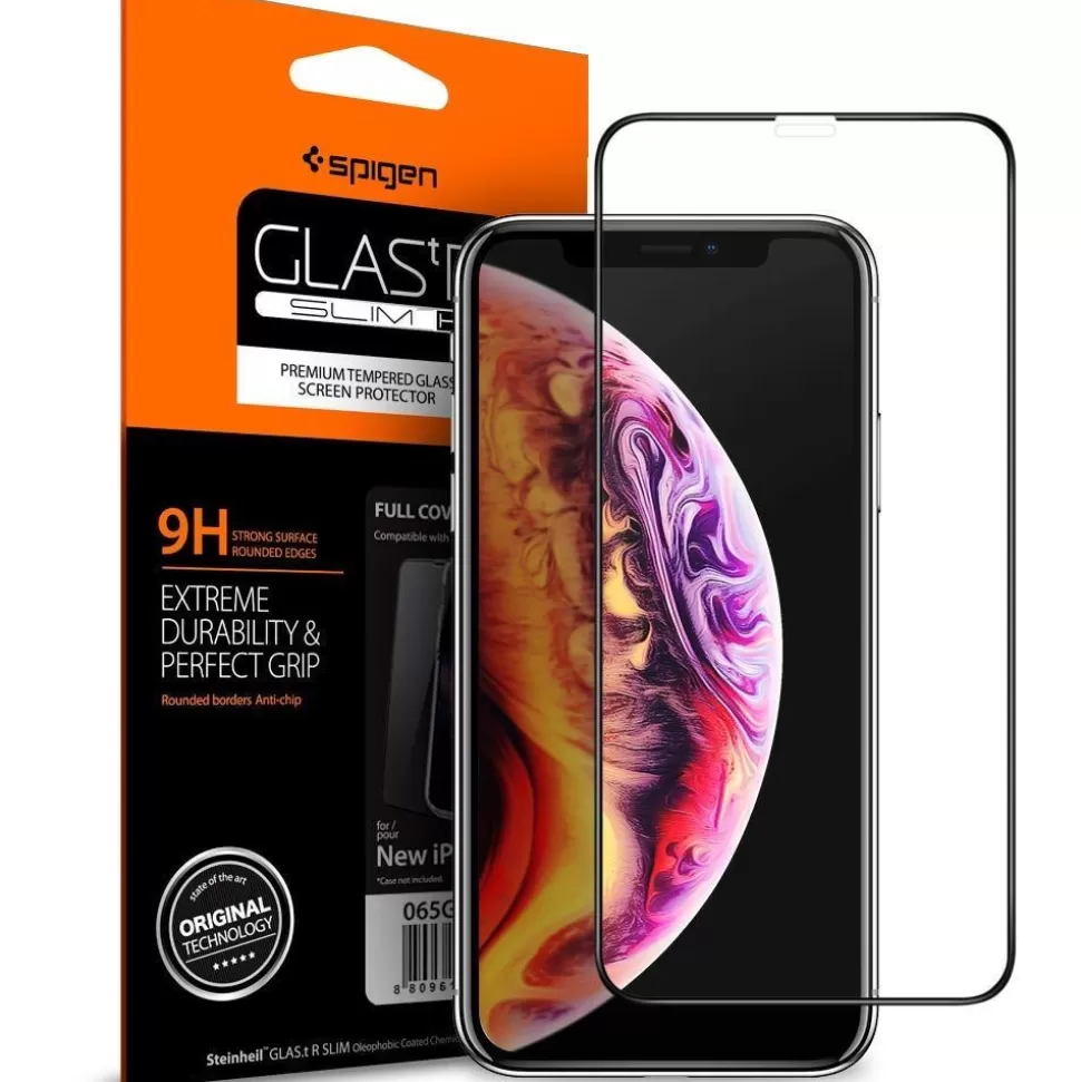 Spigen Iphone 11 Pro Max | Iphone Xs Max*Szkło Hartowane Iphone 11 Pro Max / Xs Max Glas.Tr Hd Fc Full Glue