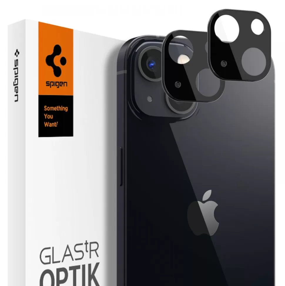 Spigen Iphone 13 | Iphone 13 Mini*Szkło Na Aparat Optik.Tr Camera Protector 2-Pack iPhone 13 Mini / 13 Black
