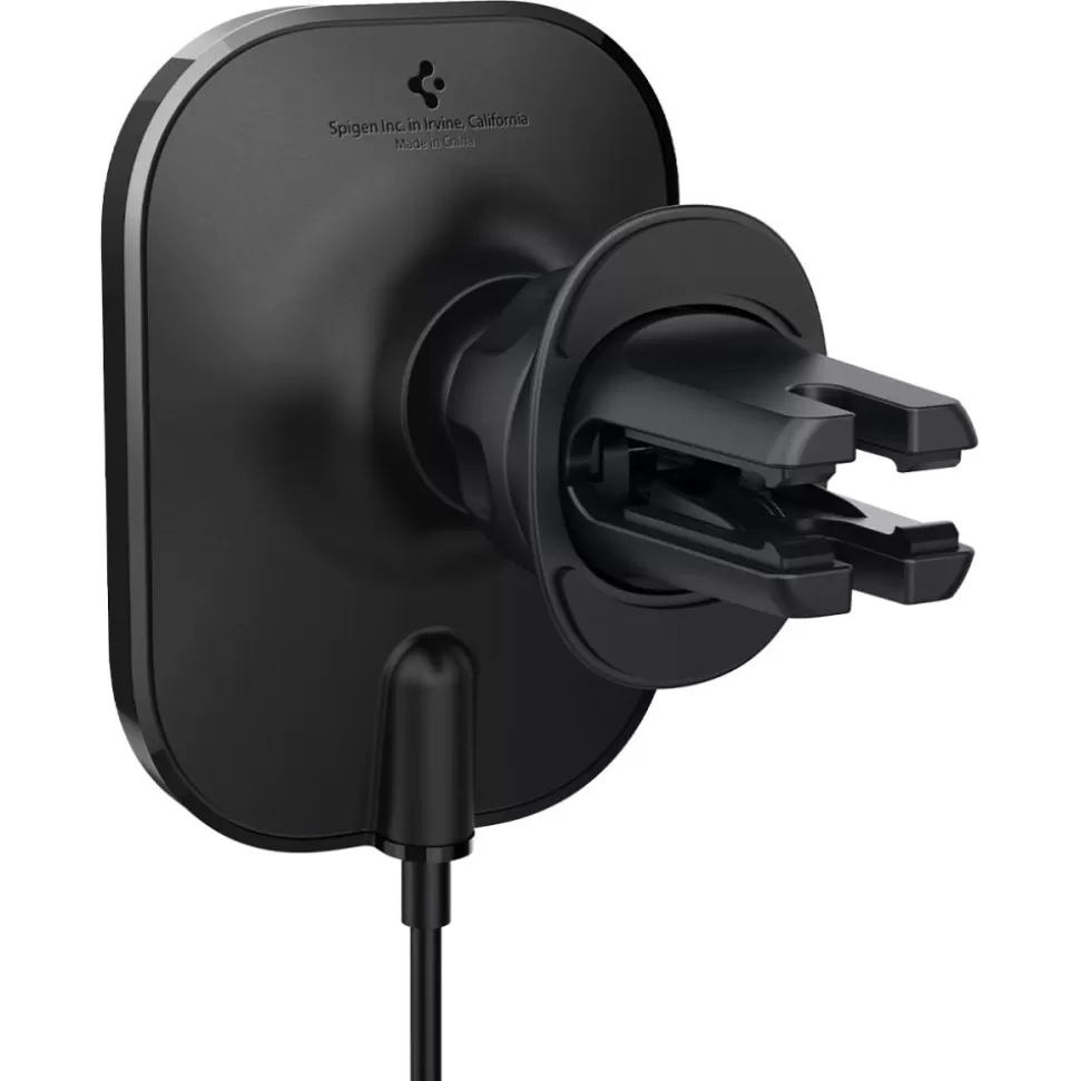 Spigen Iphone 12 Mini | Iphone 12*Uchwyt Itm12w Onetap Pro 3 Magnetic Magsafe Vent Car Mount Wireless Charger Black