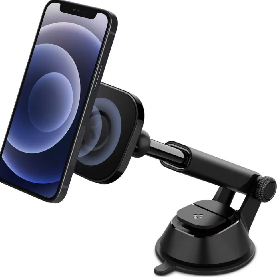 Spigen Iphone 12 Mini | Iphone 12*ITS35 Magnetyczny Magsafe Na Deskę Dashboard Car Mount Black Uchwyt